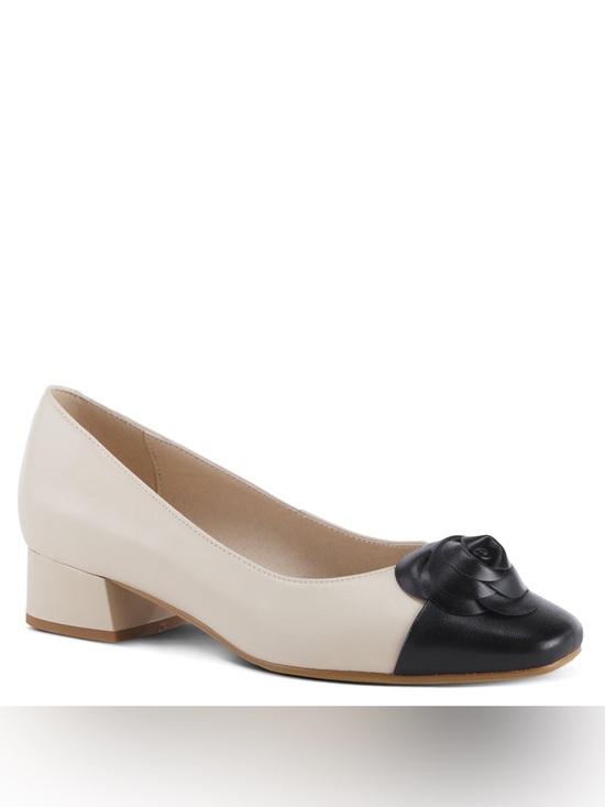 Azura Shoes - ❤️SPRING STEP❤️TWO-TONE CAP TOE PUMP! NEVER WORN!